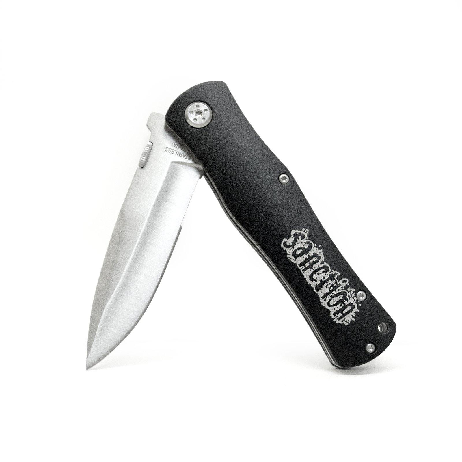 Buy – Sanction "Logo" Knife and Lighter – Band & Music Merch – Cold Cuts Merch