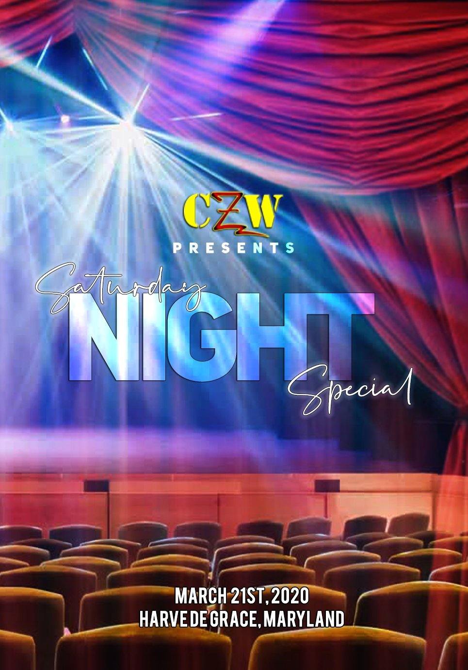 Buy Now – CZW "Saturday Night Special 2020" DVD (03/21/2020) – Wrestler & Wrestling Merch – Bottom Line