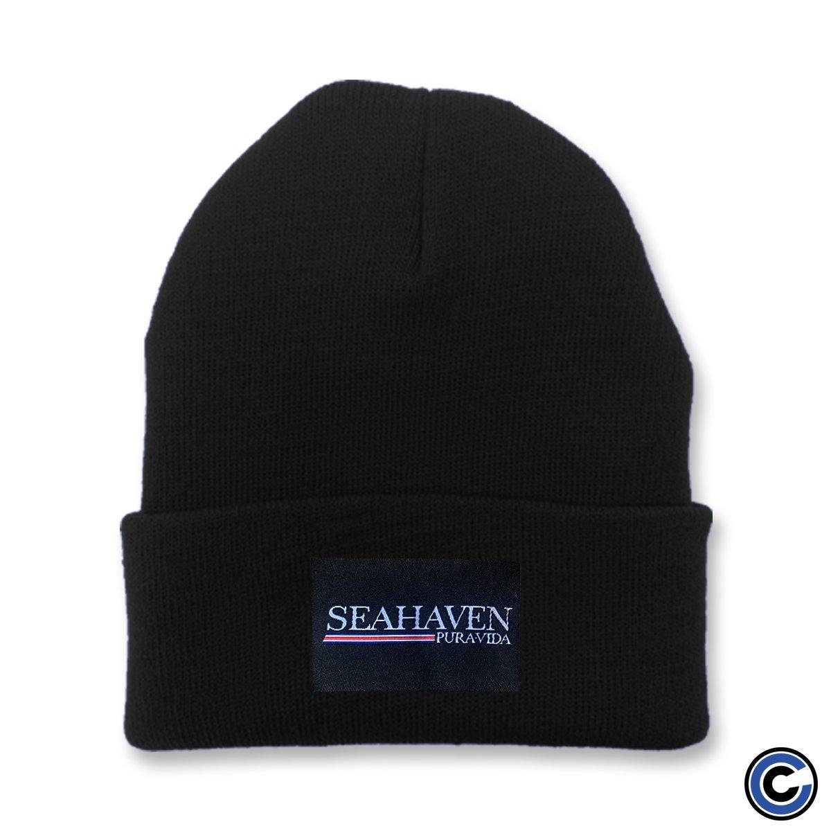 Buy – Seahaven "Text Flag Patch" Beanie – Band & Music Merch – Cold Cuts Merch