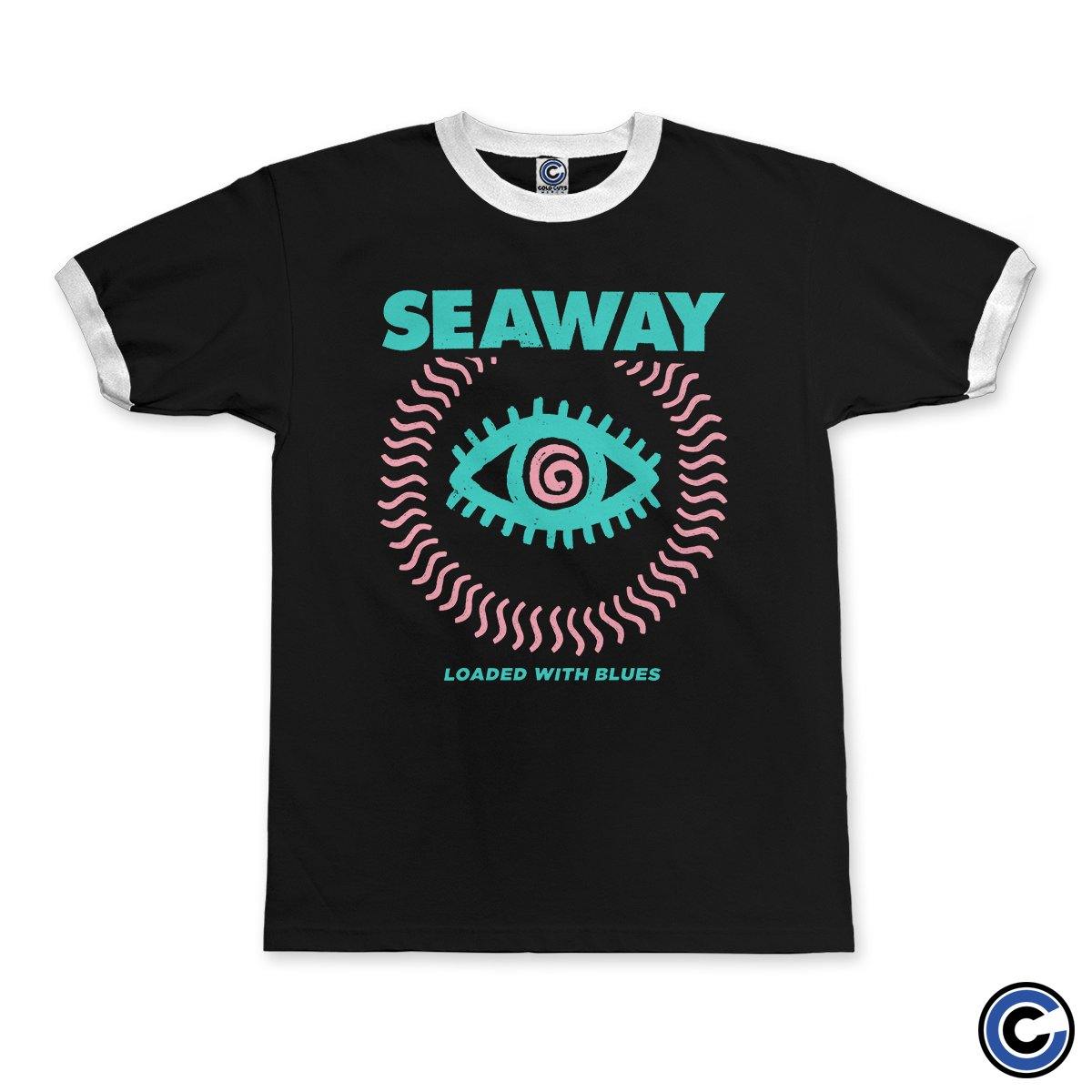 Buy – Seaway "Spiral Eye" Ringer Tee – Band & Music Merch – Cold Cuts Merch