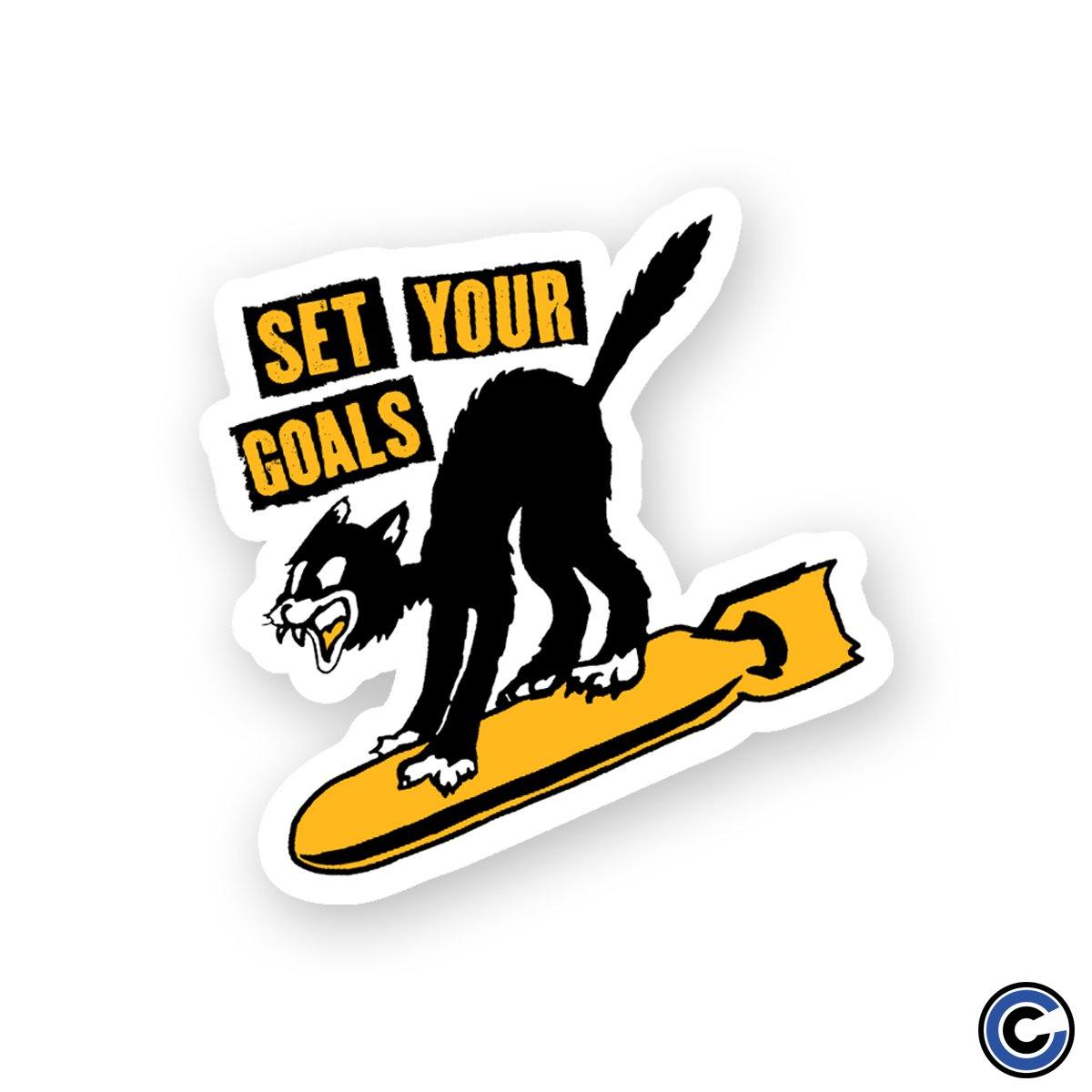Buy – Set Your Goals "Bomber" Sticker – Band & Music Merch – Cold Cuts Merch