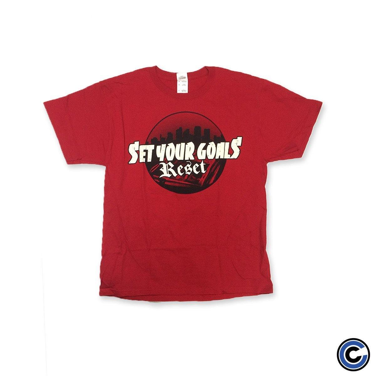 Buy – Set Your Goals "Reset" Shirt – Band & Music Merch – Cold Cuts Merch