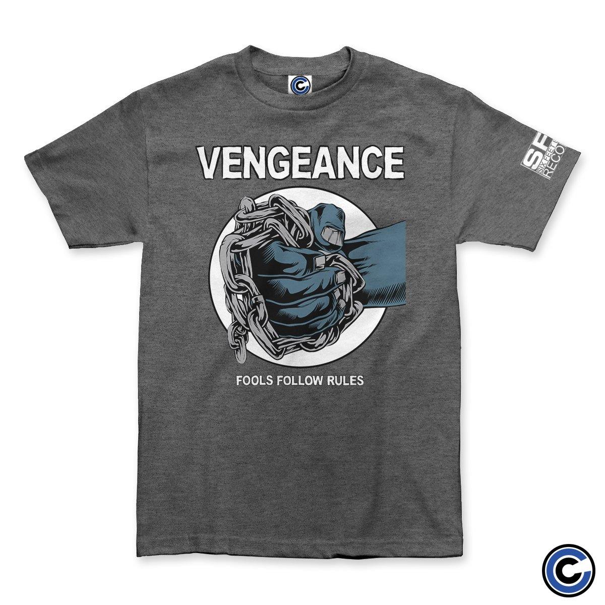 Buy – Vengeance "Fools Follow Rules" Shirt – Band & Music Merch – Cold Cuts Merch