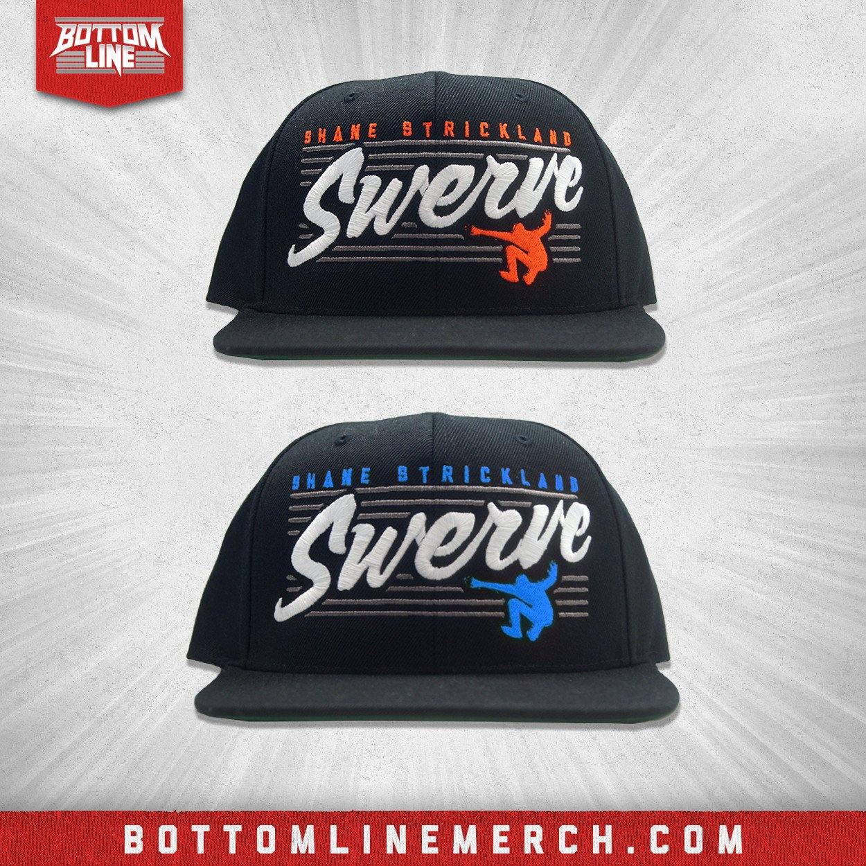 Buy Now – Shane Strickland "Script Logo" Snapback – Wrestler & Wrestling Merch – Bottom Line