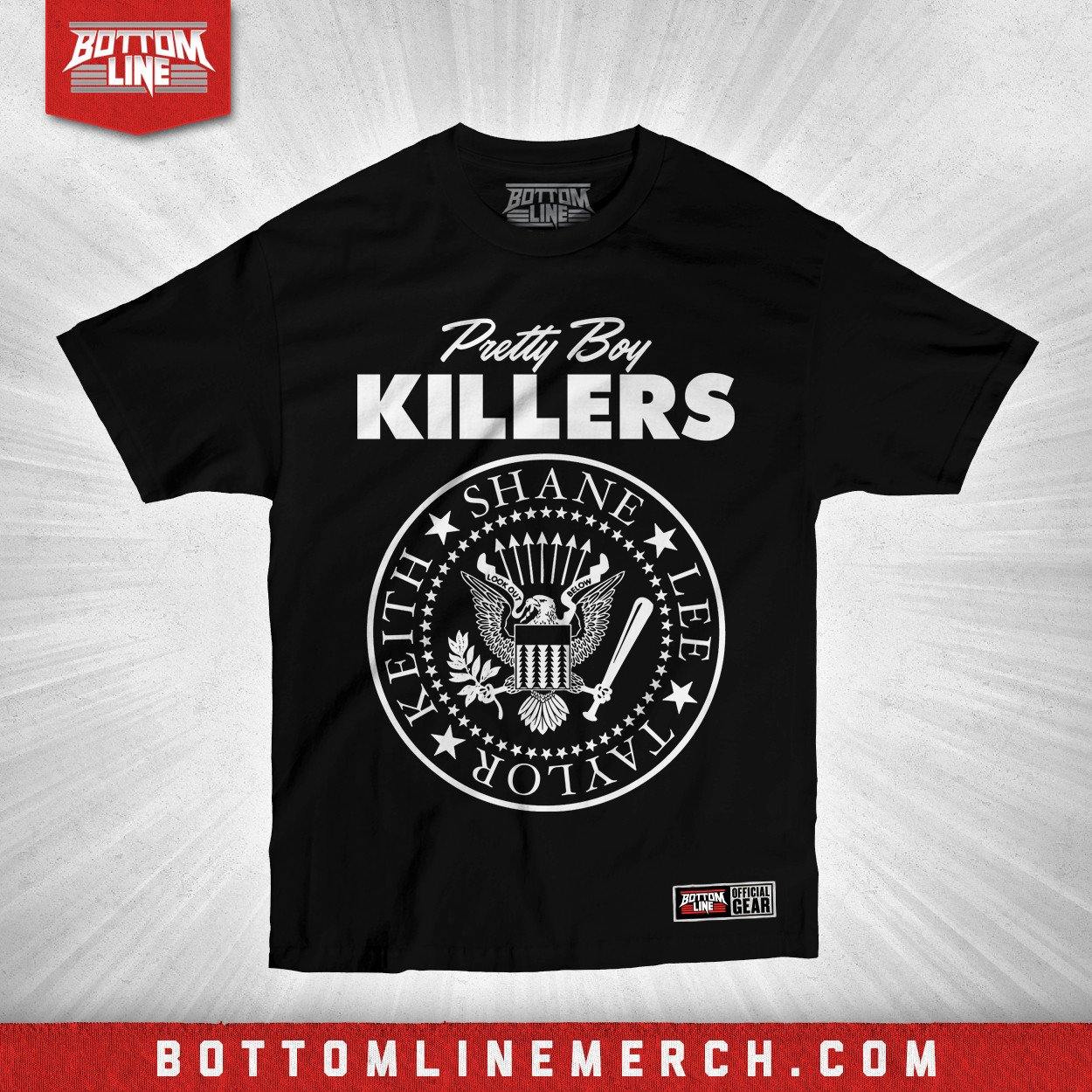 Buy Now – Shane Taylor "PBK Seal" Shirt – Wrestler & Wrestling Merch – Bottom Line