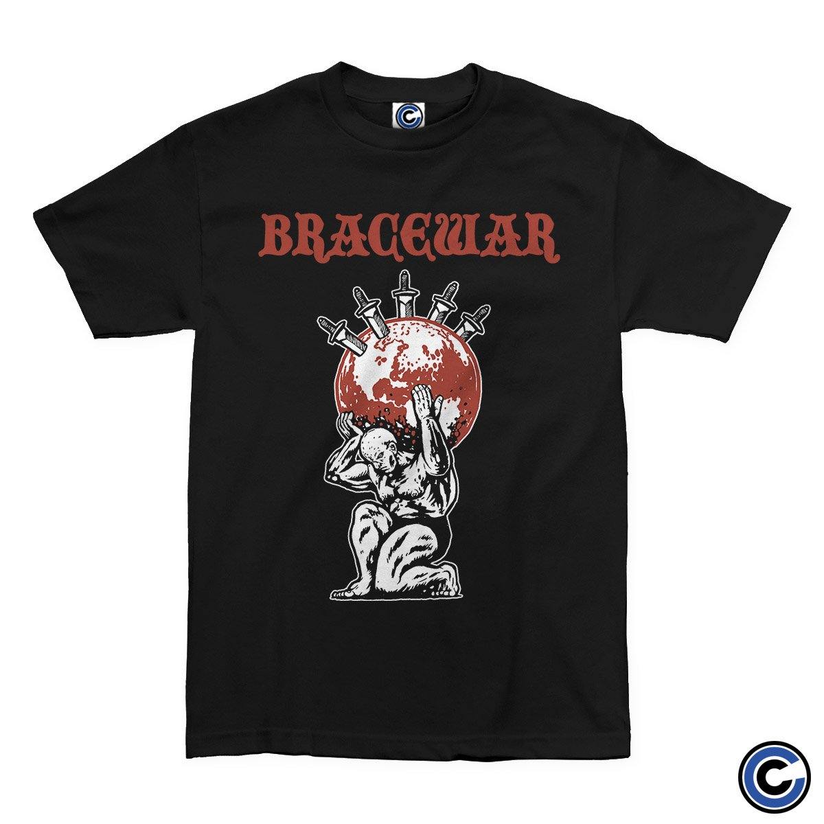Buy – Bracewar "Crossed Swords" Shirt – Band & Music Merch – Cold Cuts Merch