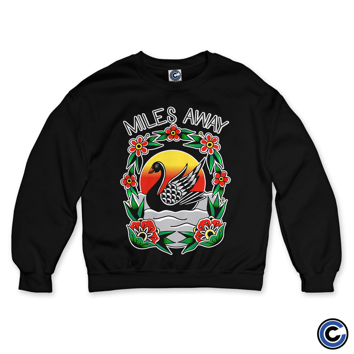 Miles Away "Swan" Crewneck
