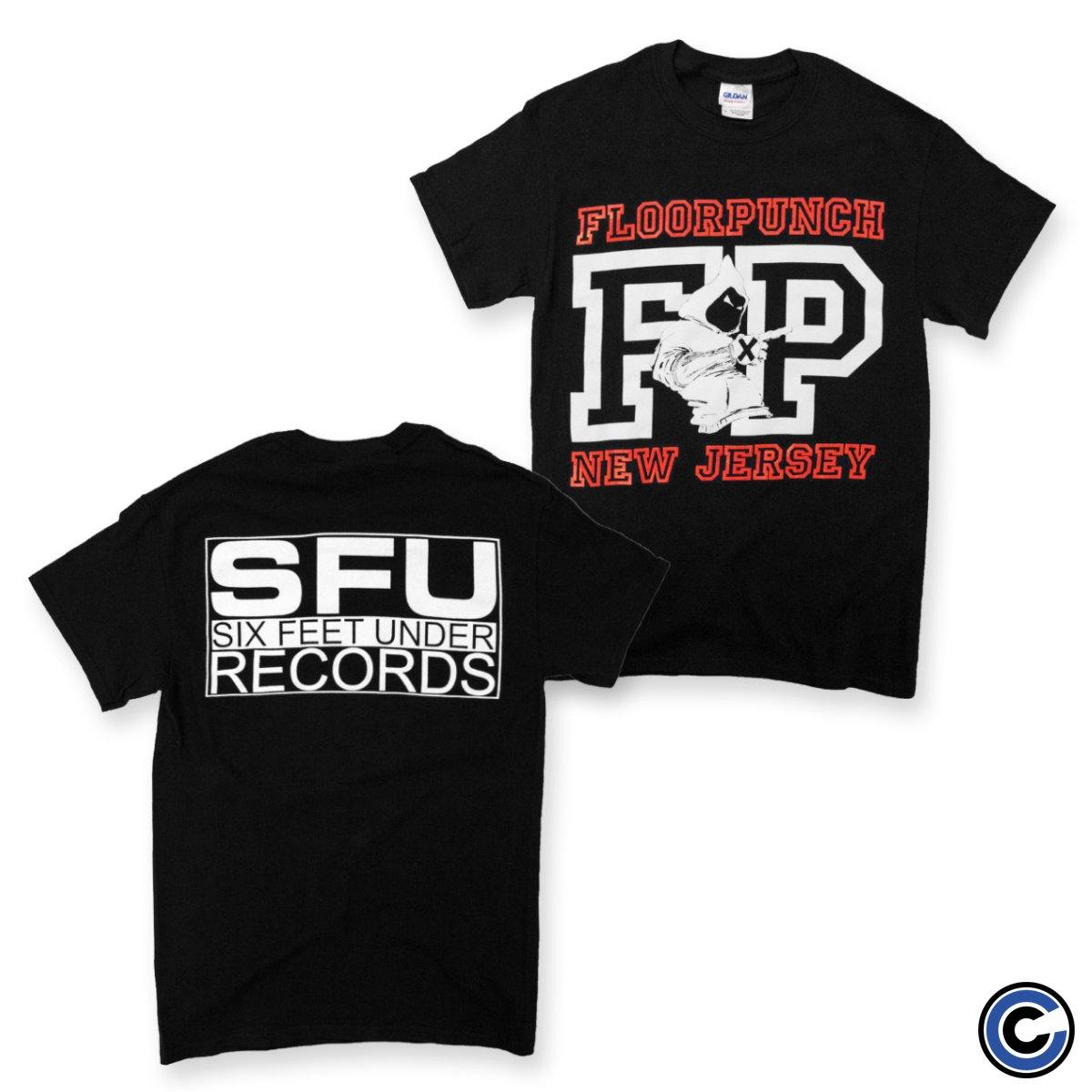 Buy – Floorpunch "New Jersey" Black Shirt – Band & Music Merch – Cold Cuts Merch