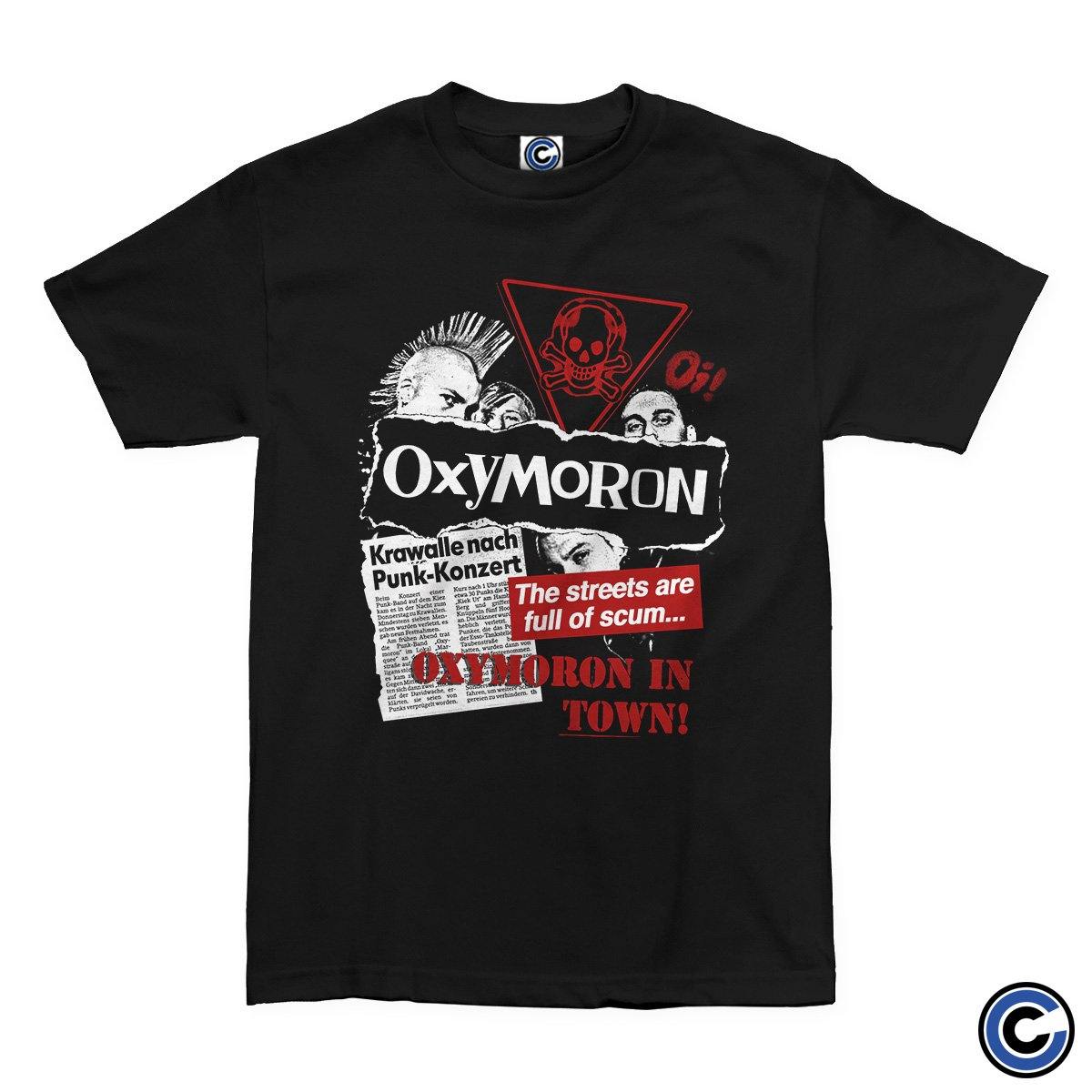 Buy – Oxymoron "In Town" Shirt – Band & Music Merch – Cold Cuts Merch