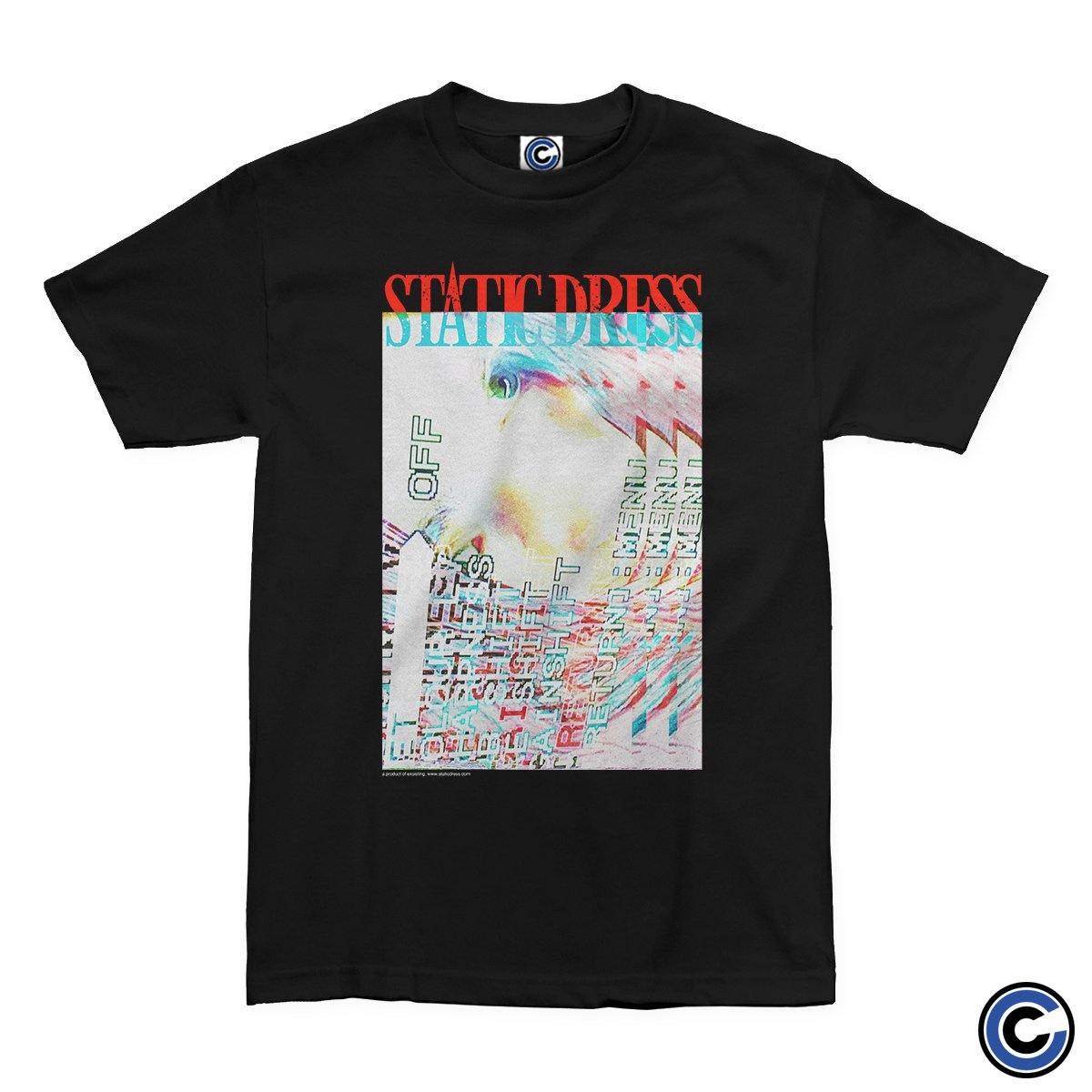 Buy – Static Dress "TV" Shirt – Band & Music Merch – Cold Cuts Merch