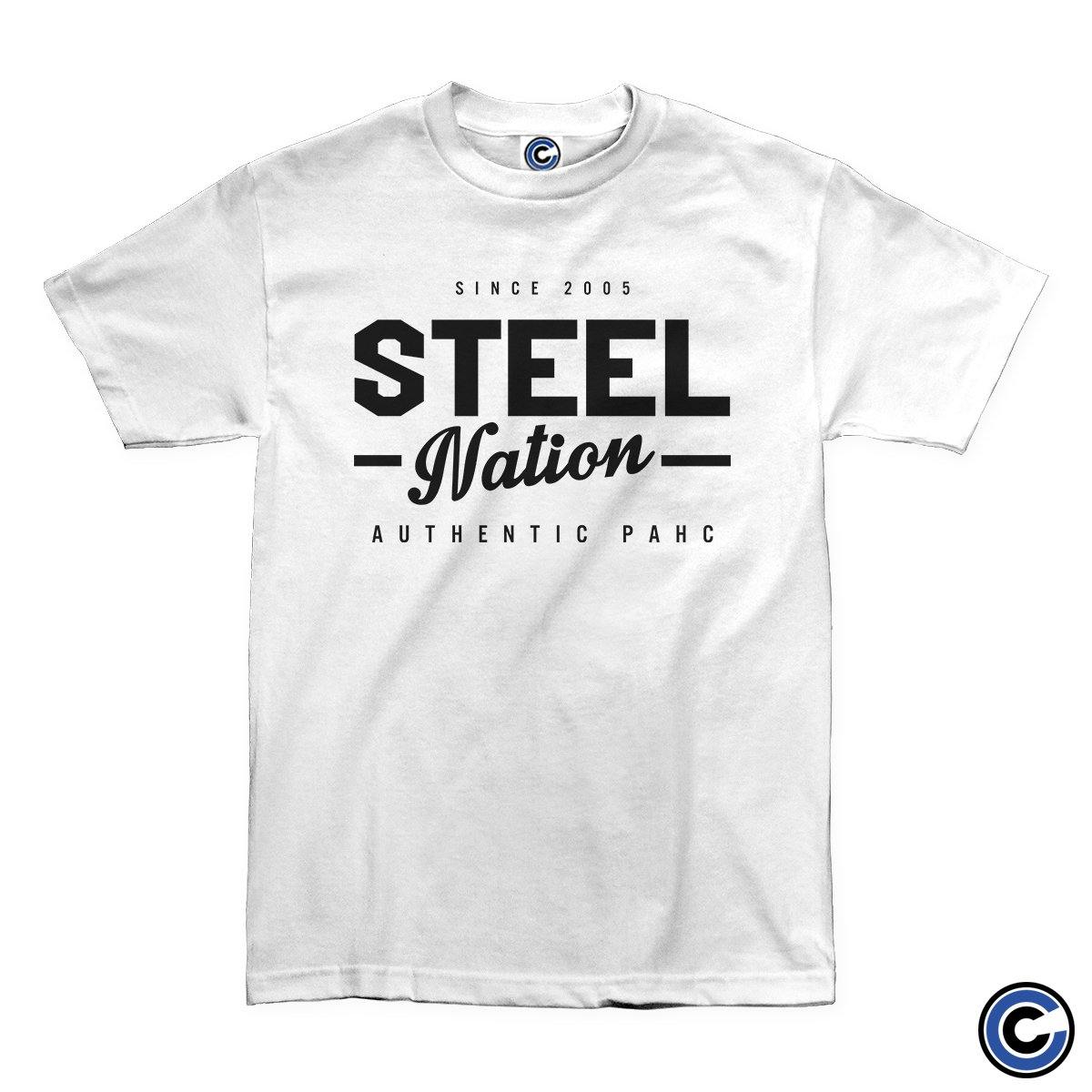 Buy – Steel Nation "Authentic" Shirt – Band & Music Merch – Cold Cuts Merch