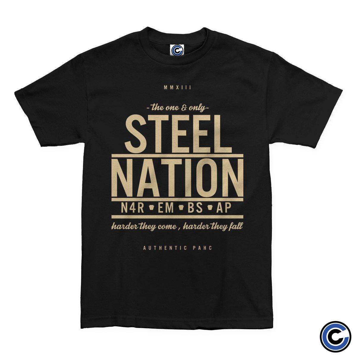 Buy – Steel Nation "Harder" Shirt – Band & Music Merch – Cold Cuts Merch