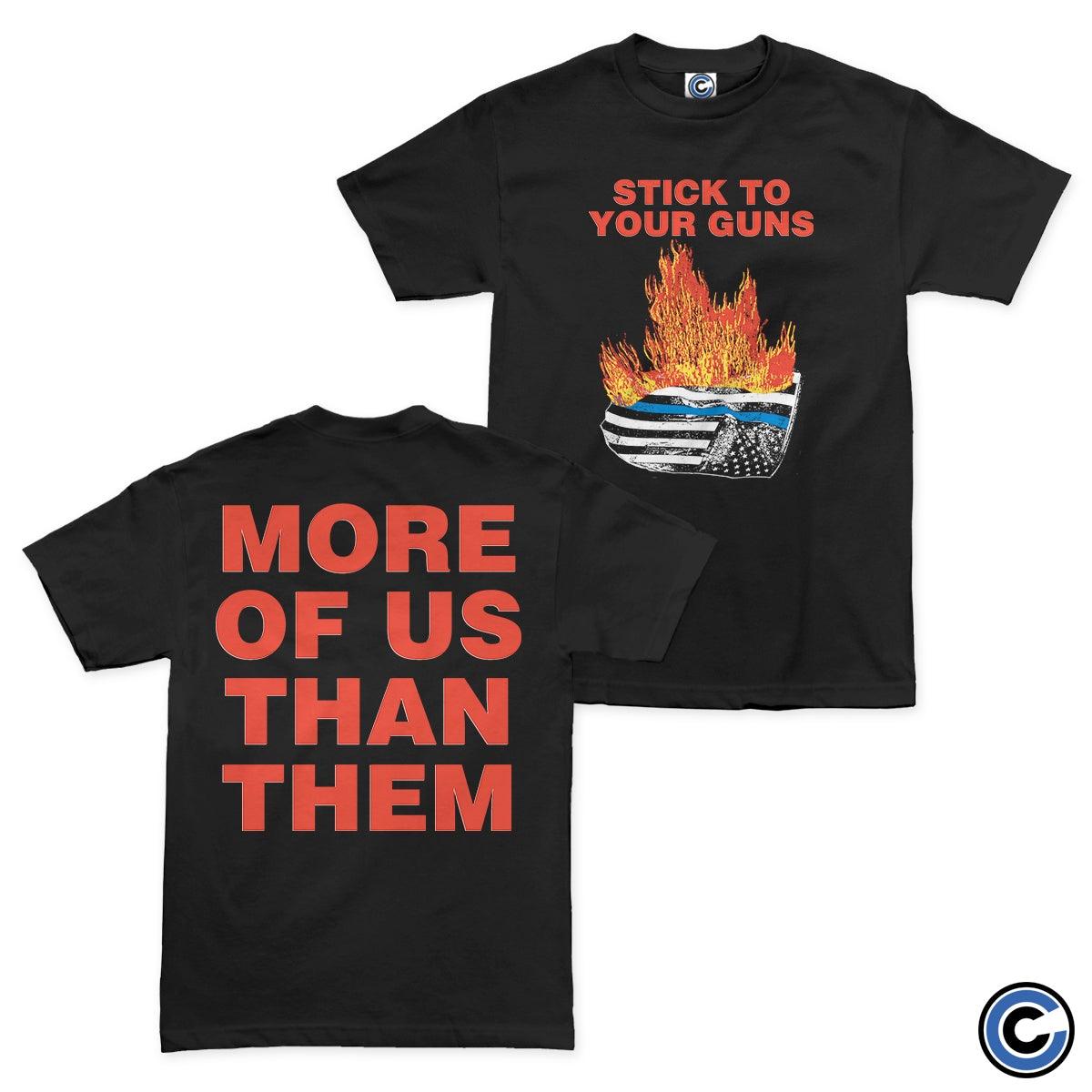 Buy – Stick To Your Guns "Flag" Shirt – Band & Music Merch – Cold Cuts Merch