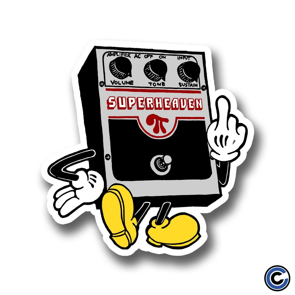 Buy – Superheaven "Big Muff" Sticker – Band & Music Merch – Cold Cuts Merch