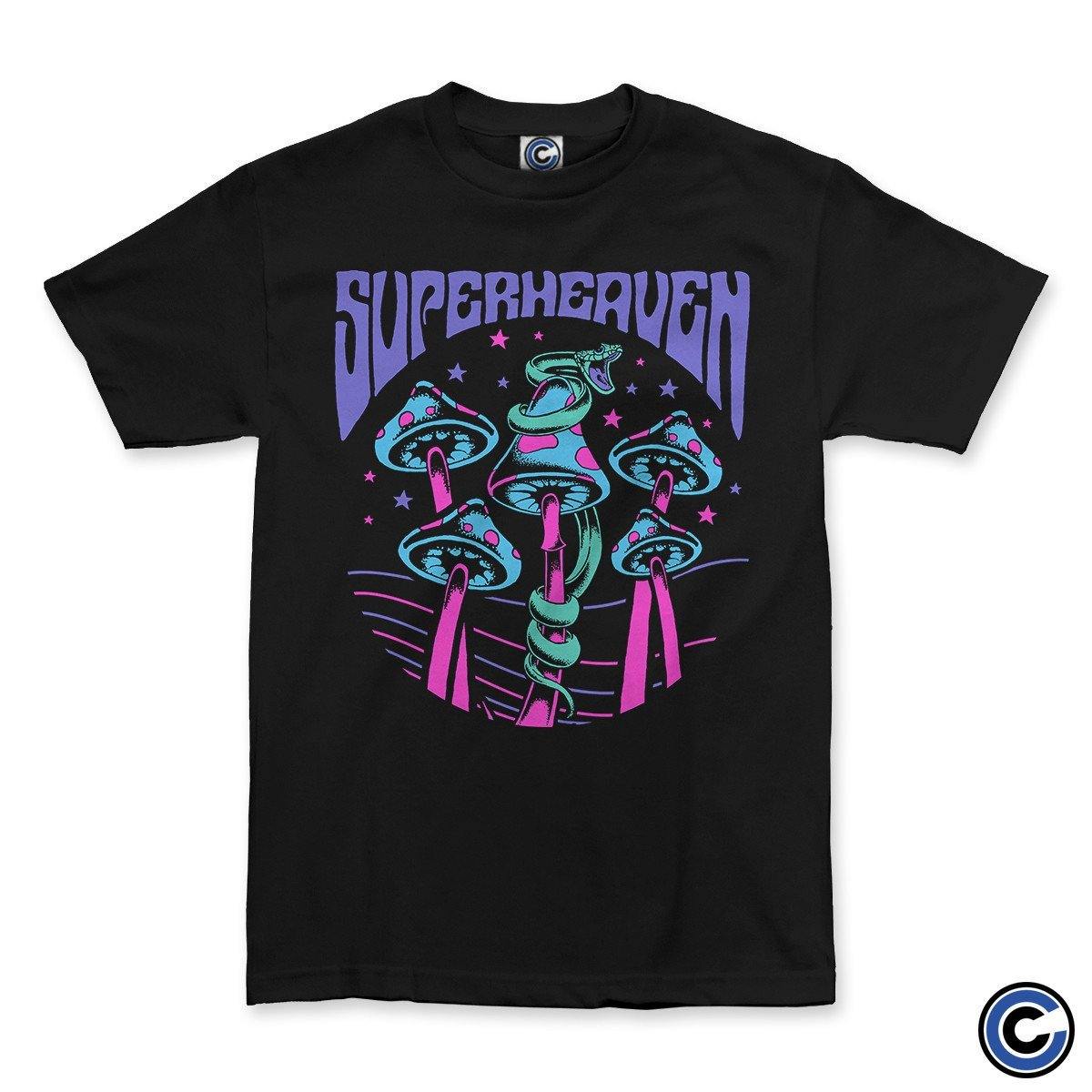Buy – Superheaven "Snake Mushroom" Shirt – Band & Music Merch – Cold Cuts Merch