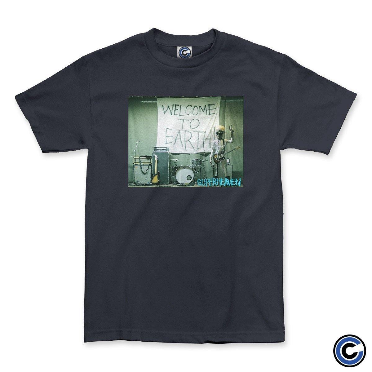 Buy – Superheaven "Welcome to Earth" Shirt – Band & Music Merch – Cold Cuts Merch
