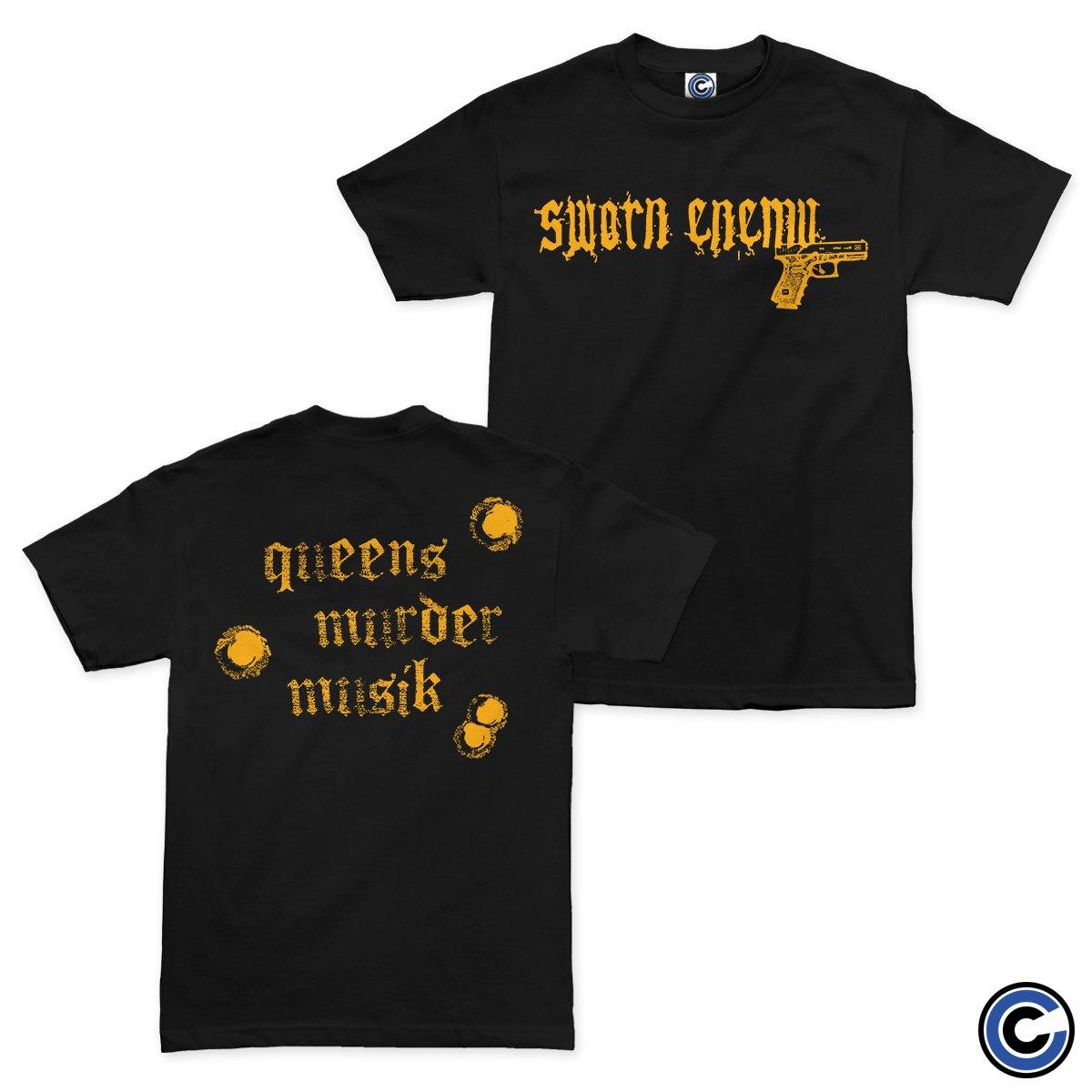 Buy – Sworn Enemy "Bullet Holes" Shirt – Band & Music Merch – Cold Cuts Merch