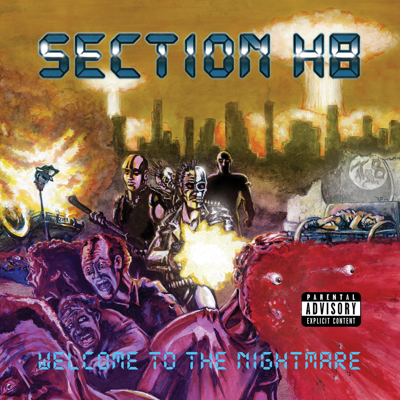 Buy – Section H8 "Welcome To The Nightmare" CD – Band & Music Merch – Cold Cuts Merch