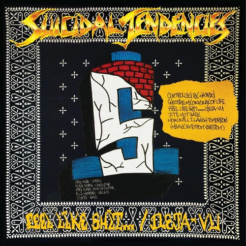 Suicidal Tendencies "Controlled By Hatred / Feel Like Shit... Deja Vu" 12" Vinyl