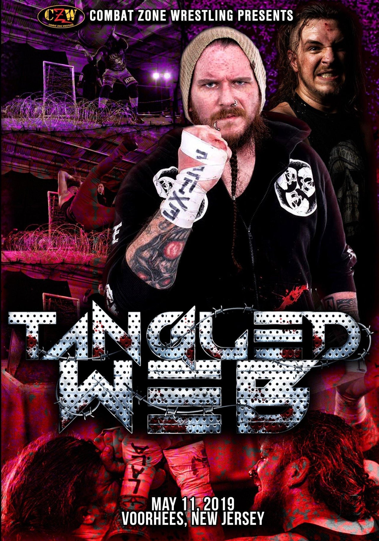 Buy Now – CZW "Tangled Web 2019" DVD 5/11/2019 – Wrestler & Wrestling Merch – Bottom Line
