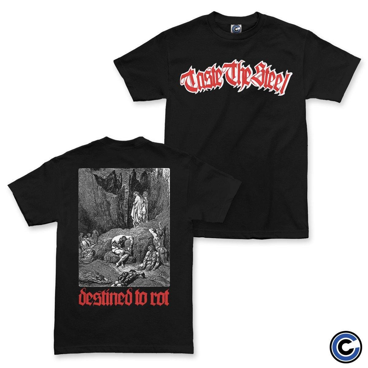 Buy – Taste the Steel "Destined To Rot" Shirt – Band & Music Merch – Cold Cuts Merch