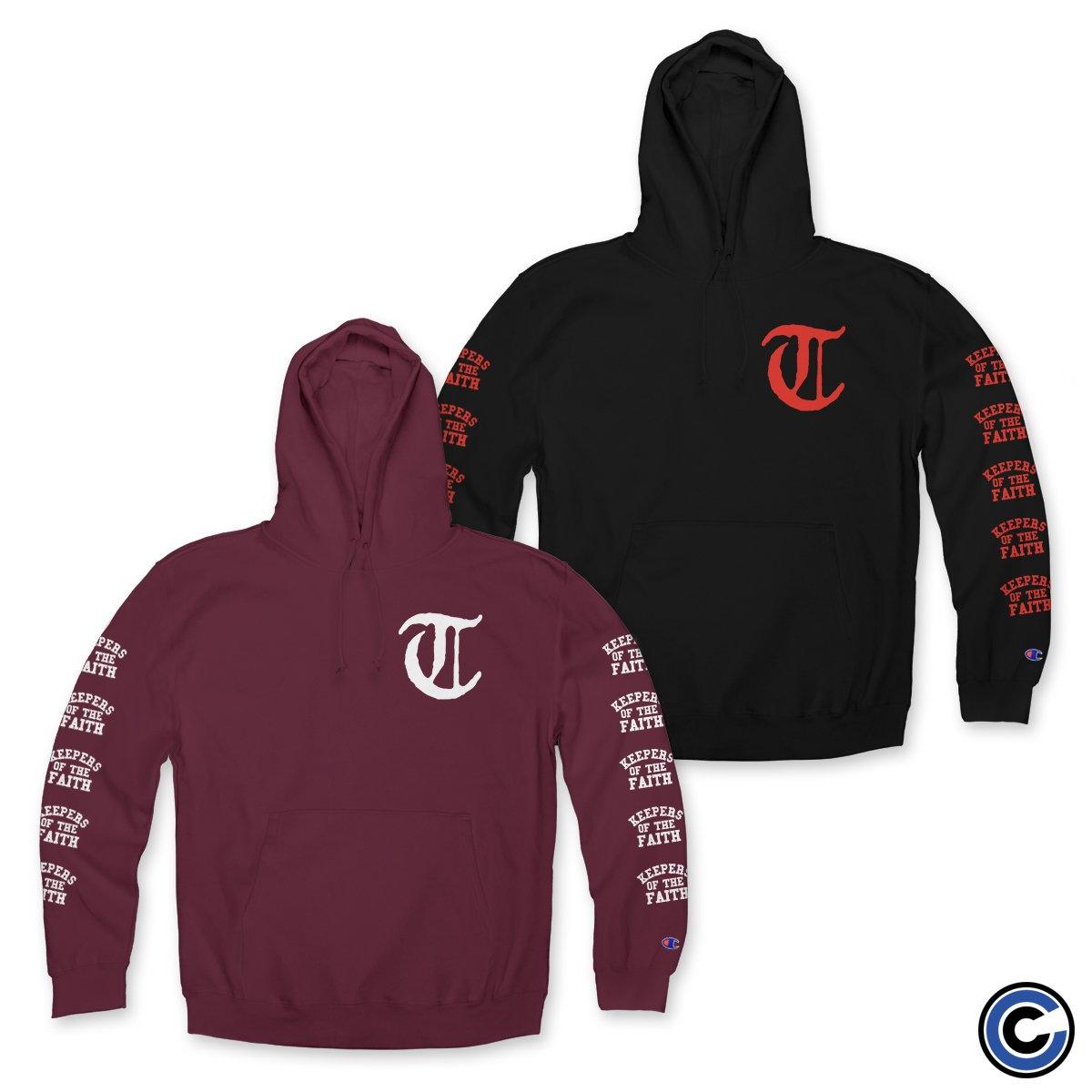 Buy – Terror "Keepers Of The Faith" Champion Hoodie – Band & Music Merch – Cold Cuts Merch