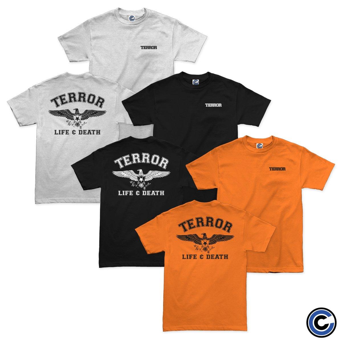 Buy – Terror "Life and Death" Shirt – Band & Music Merch – Cold Cuts Merch