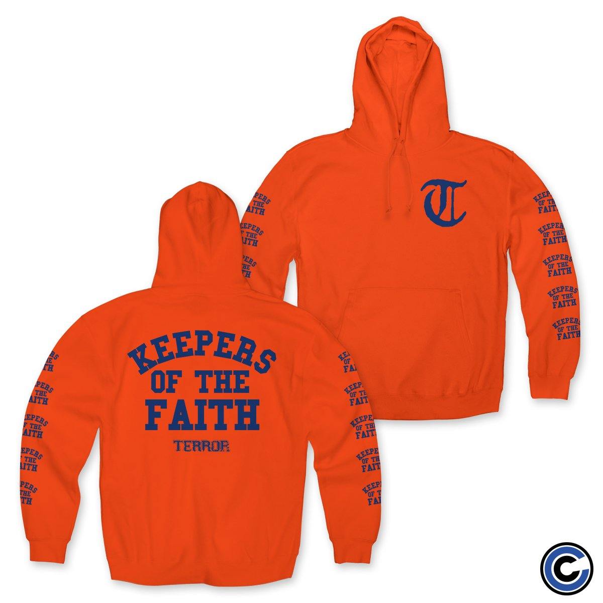 Buy – Terror "Keepers Of The Faith" Hoodie – Band & Music Merch – Cold Cuts Merch