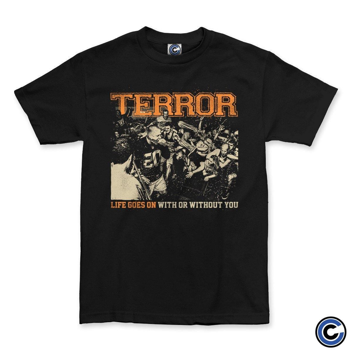 Buy – Terror "Life Goes On" Shirt – Band & Music Merch – Cold Cuts Merch
