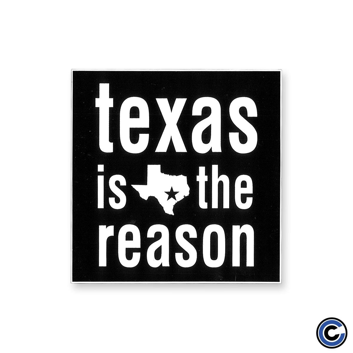 Buy – Texas Is The Reason "Logo Square" Sticker – Band & Music Merch – Cold Cuts Merch