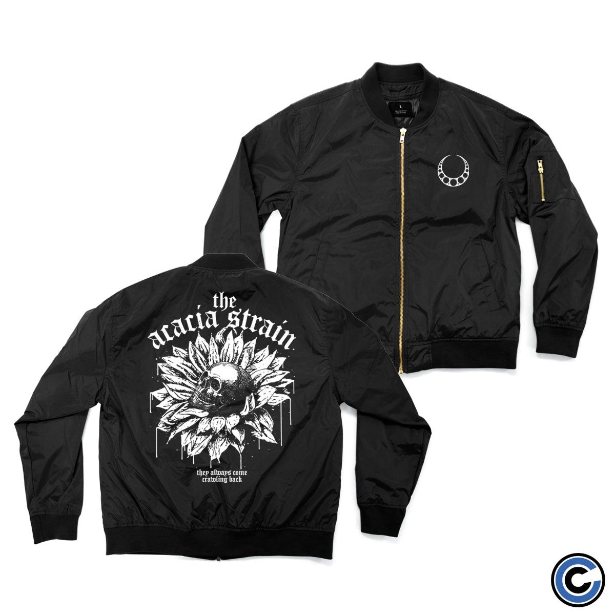 Buy – The Acacia Strain "Flower Skull" Bomber Jacket – Band & Music Merch – Cold Cuts Merch