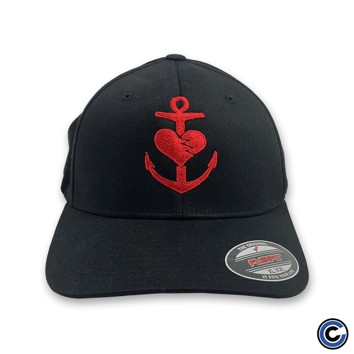 The Bouncing Souls "Anchor Heart" Flexfit Hat