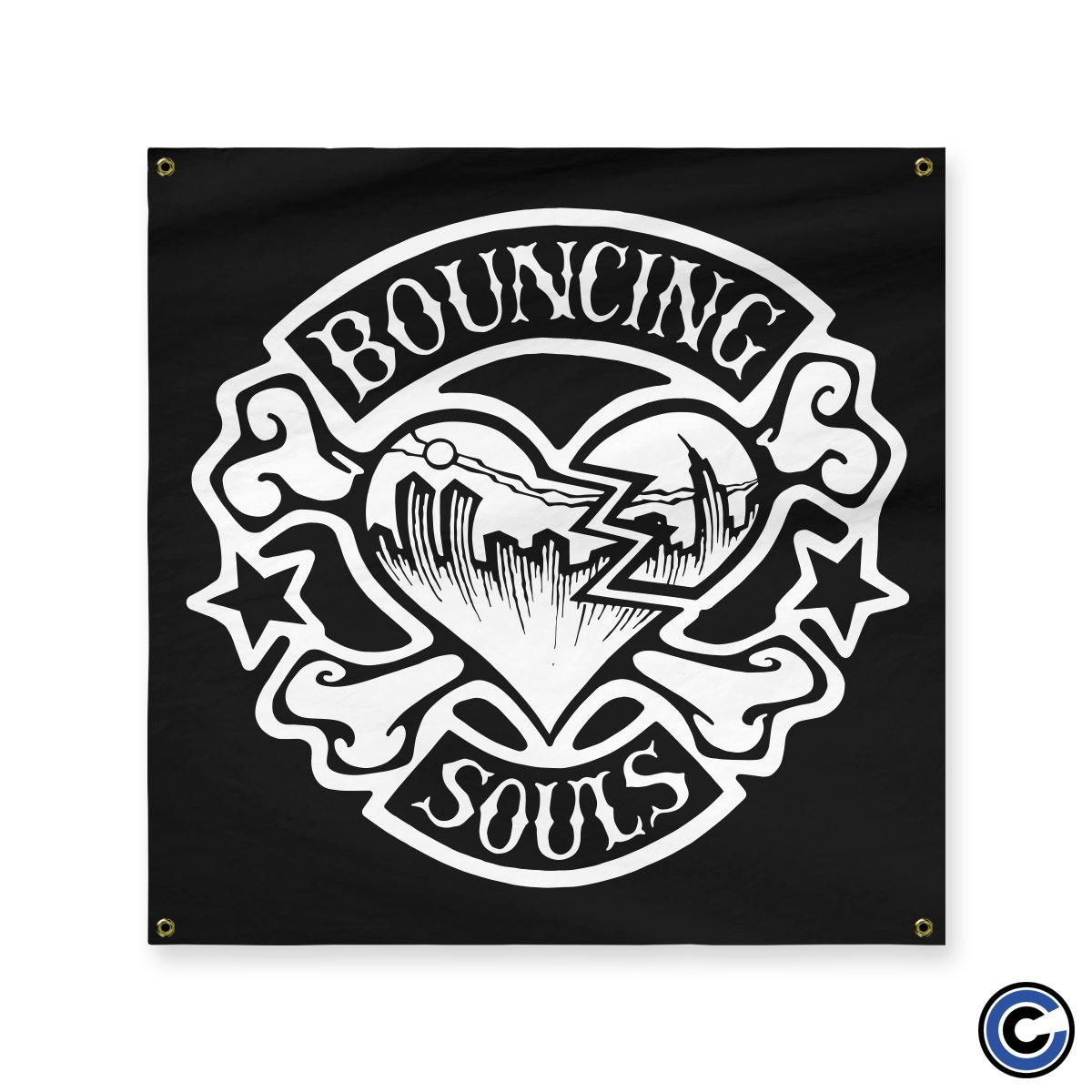 Buy – The Bouncing Souls "Rocker Heart" Flag – Band & Music Merch – Cold Cuts Merch