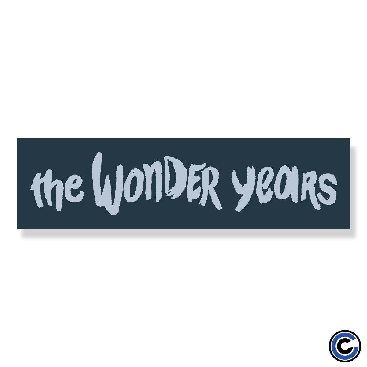 Buy – The Wonder Years "Horizontal Logo" Bumper Sticker – Band & Music Merch – Cold Cuts Merch
