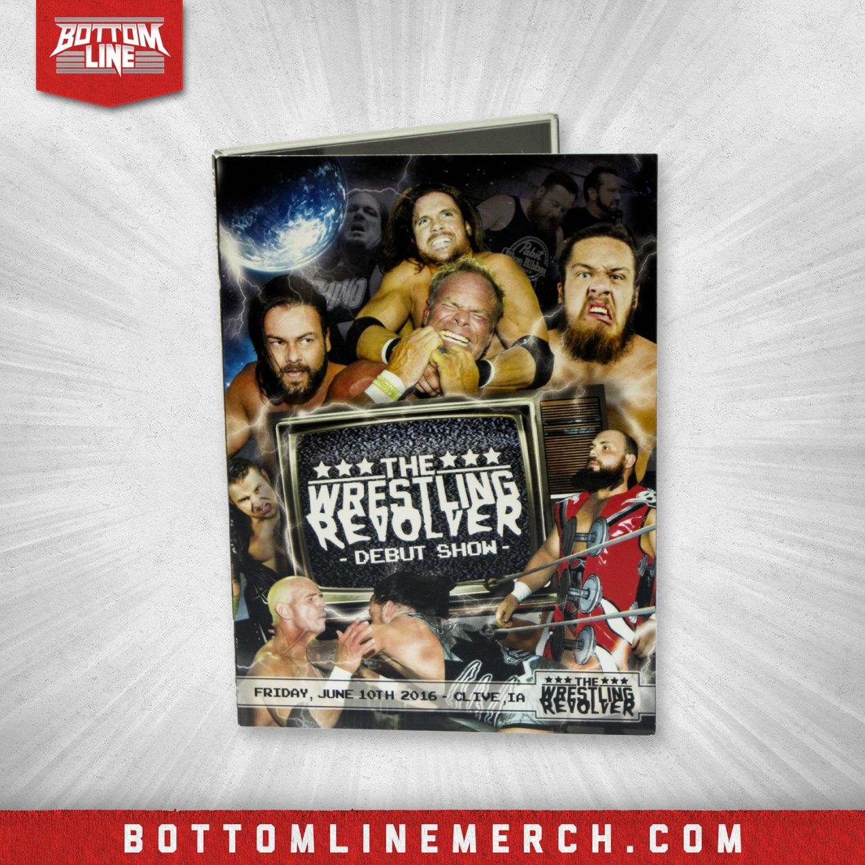 Buy Now – The Wrestling Revolver "Debut Show" DVD (06/10/2016) – Wrestler & Wrestling Merch – Bottom Line
