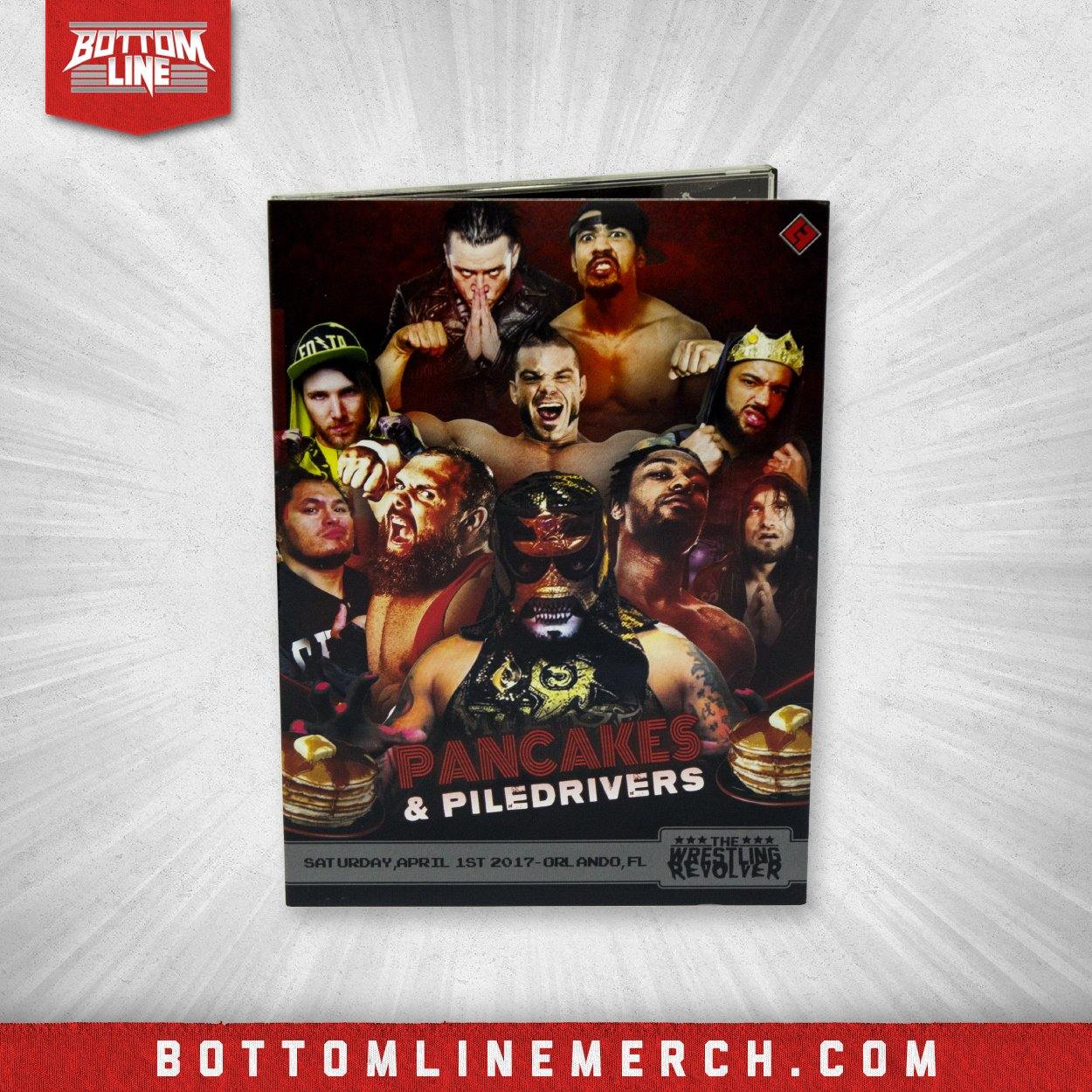 Buy Now – The Wrestling Revolver "Pancakes & Piledrivers" DVD (04/01/2017) – Wrestler & Wrestling Merch – Bottom Line