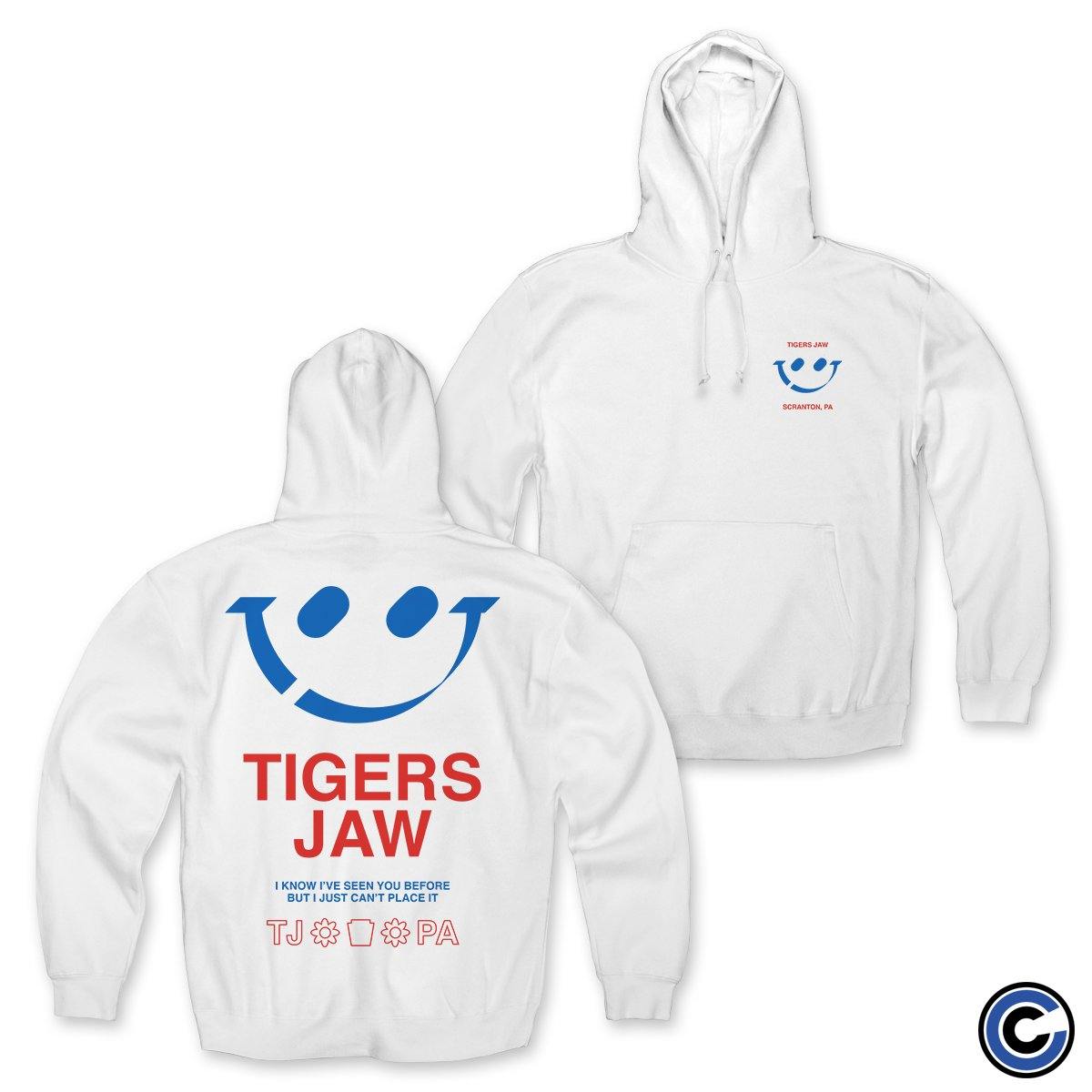 Buy – Tigers Jaw "Smiley" Hoodie – Band & Music Merch – Cold Cuts Merch