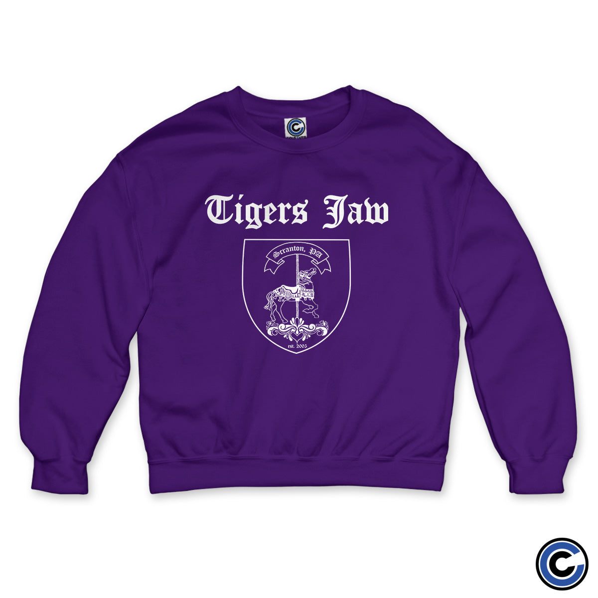 Tigers Jaw "Oxford" Crewneck