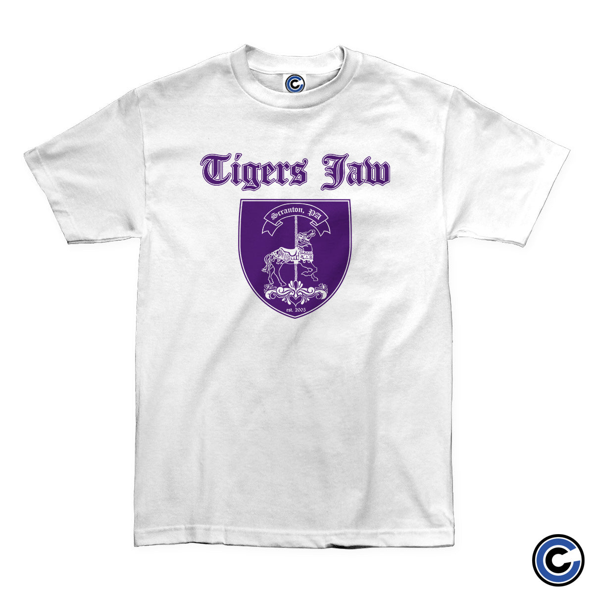 Tigers Jaw "Old English" Shirt