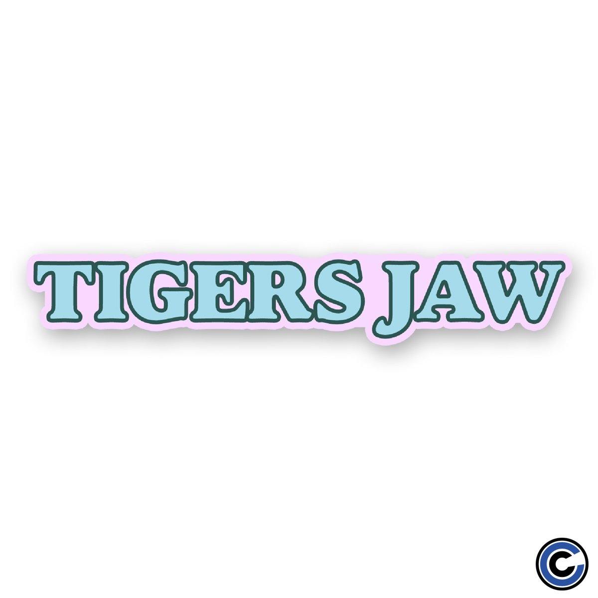 Buy – Tigers Jaw "Goudy" Sticker – Band & Music Merch – Cold Cuts Merch