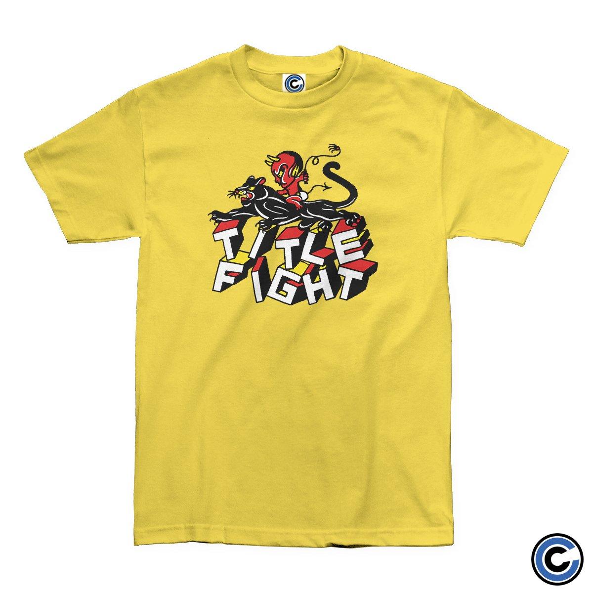 Buy – Title Fight "Devil" Shirt – Band & Music Merch – Cold Cuts Merch