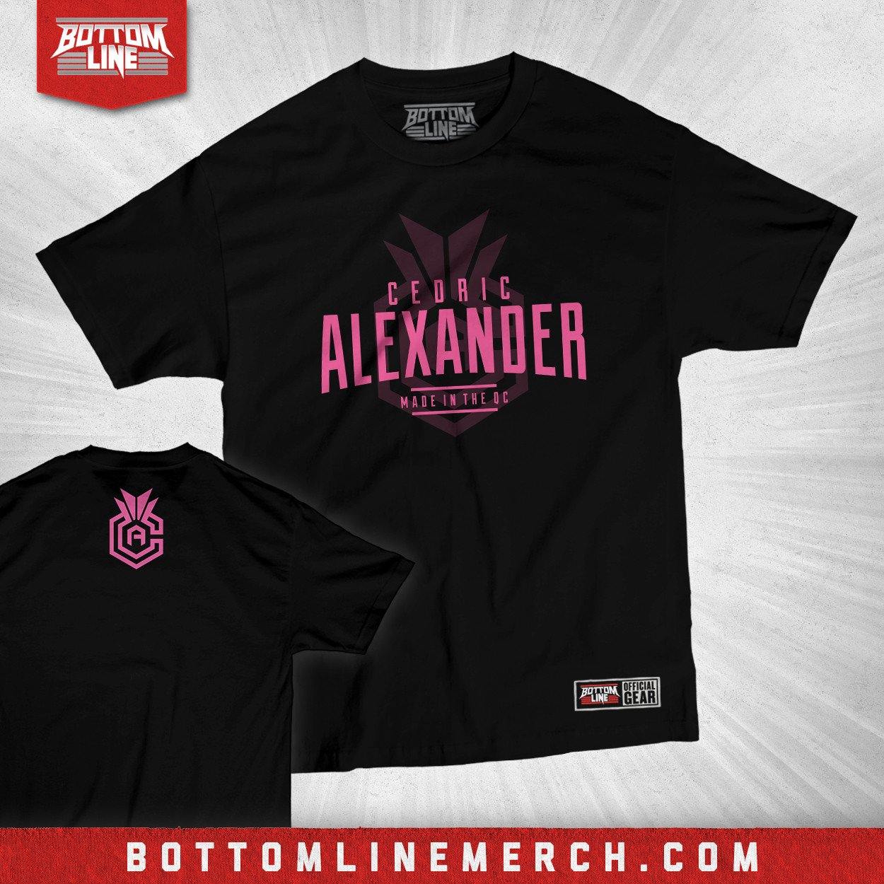 Buy Now – Cedric Alexander "Charlotte Athletic" Shirt – Wrestler & Wrestling Merch – Bottom Line