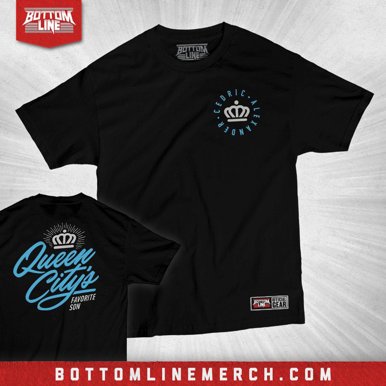 Buy Now – Cedric Alexander "Queen City's Finest" Shirt – Wrestler & Wrestling Merch – Bottom Line