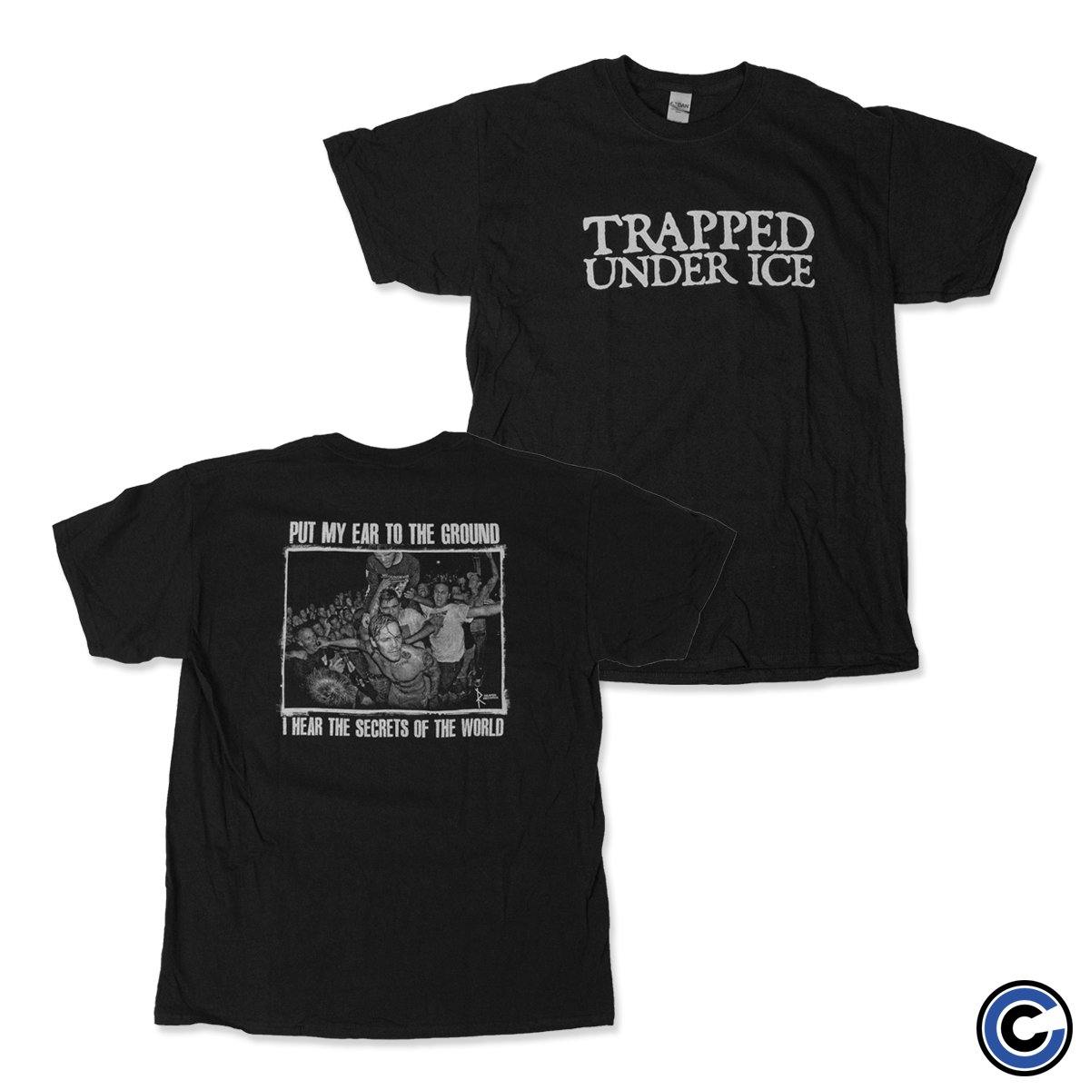Buy – Trapped Under Ice "Ear To The Ground" Shirt – Band & Music Merch – Cold Cuts Merch