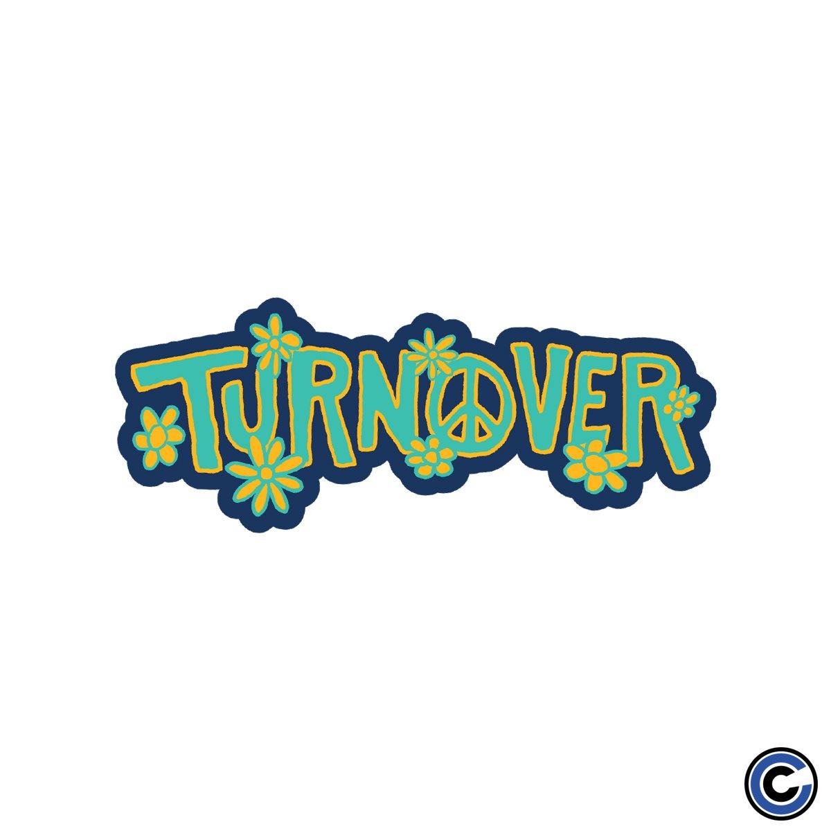 Buy – Turnover "Peace" Sticker – Band & Music Merch – Cold Cuts Merch