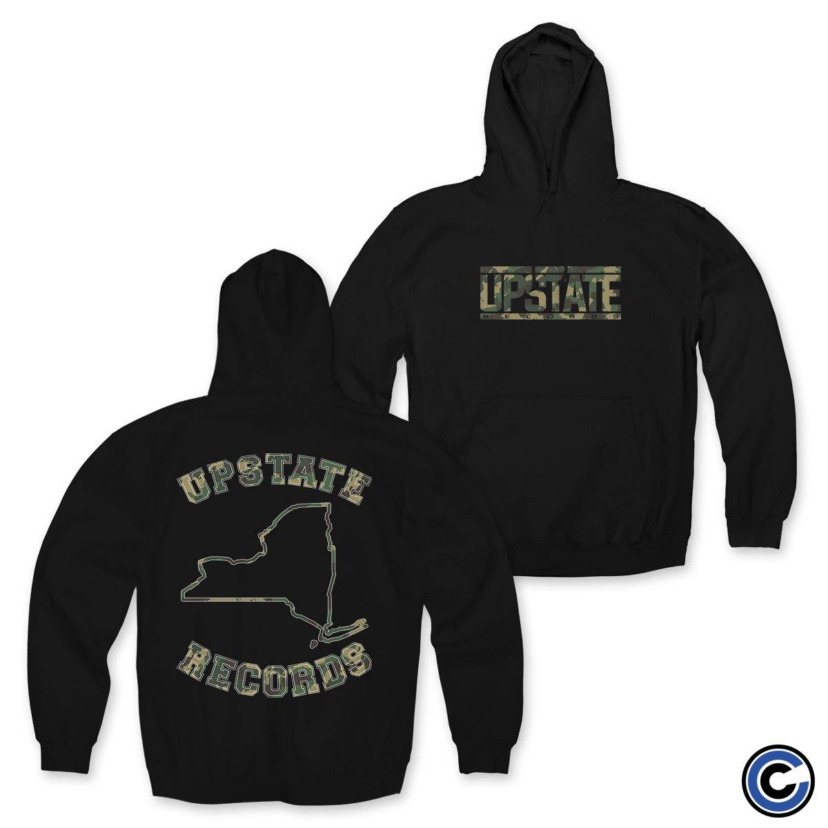 Buy – Upstate Records "Outline" Hoodie – Band & Music Merch – Cold Cuts Merch
