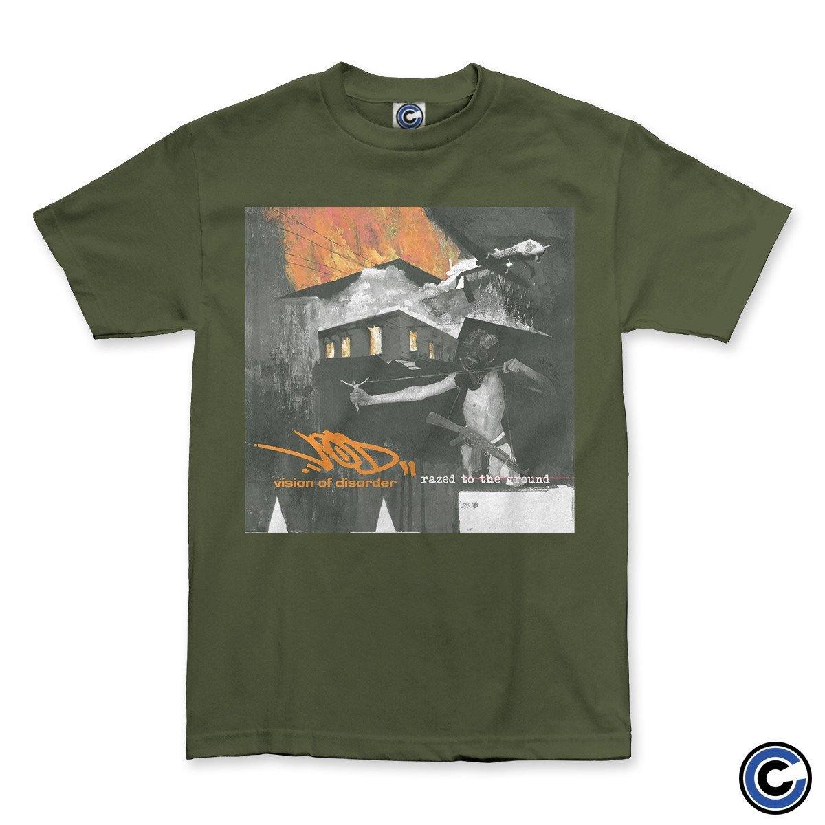 Buy – Vision of Disorder "Razed to the Ground" Shirt – Band & Music Merch – Cold Cuts Merch