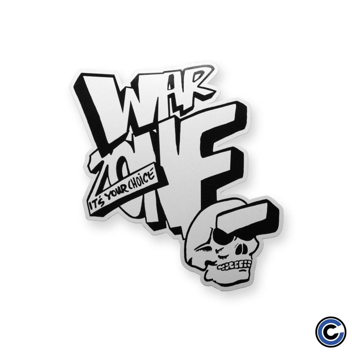 Buy – Warzone "It's Your Choice" Sticker – Band & Music Merch – Cold Cuts Merch