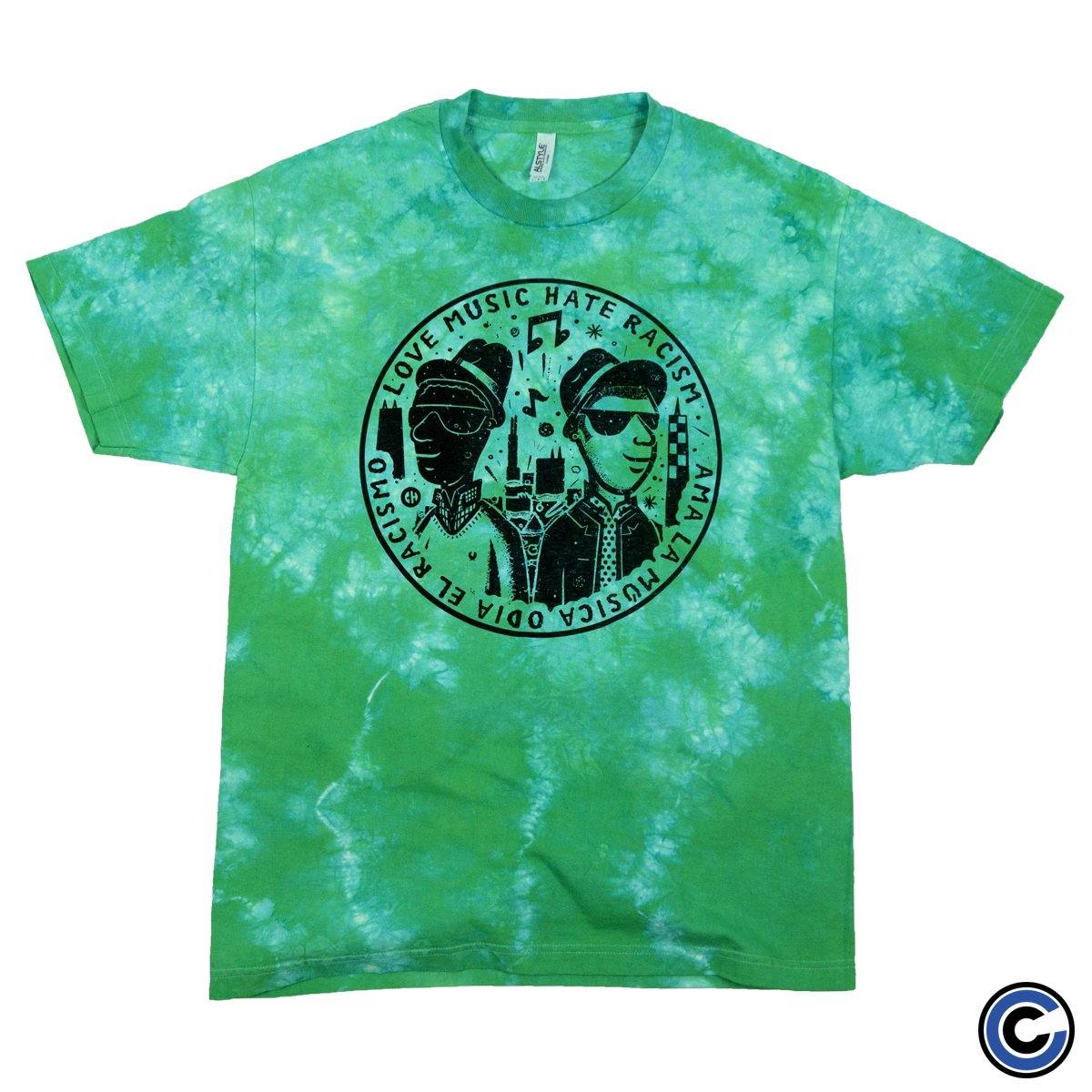 Buy – "Racism Is Ignorance" Charity Tie-Dye Shirt – Band & Music Merch – Cold Cuts Merch