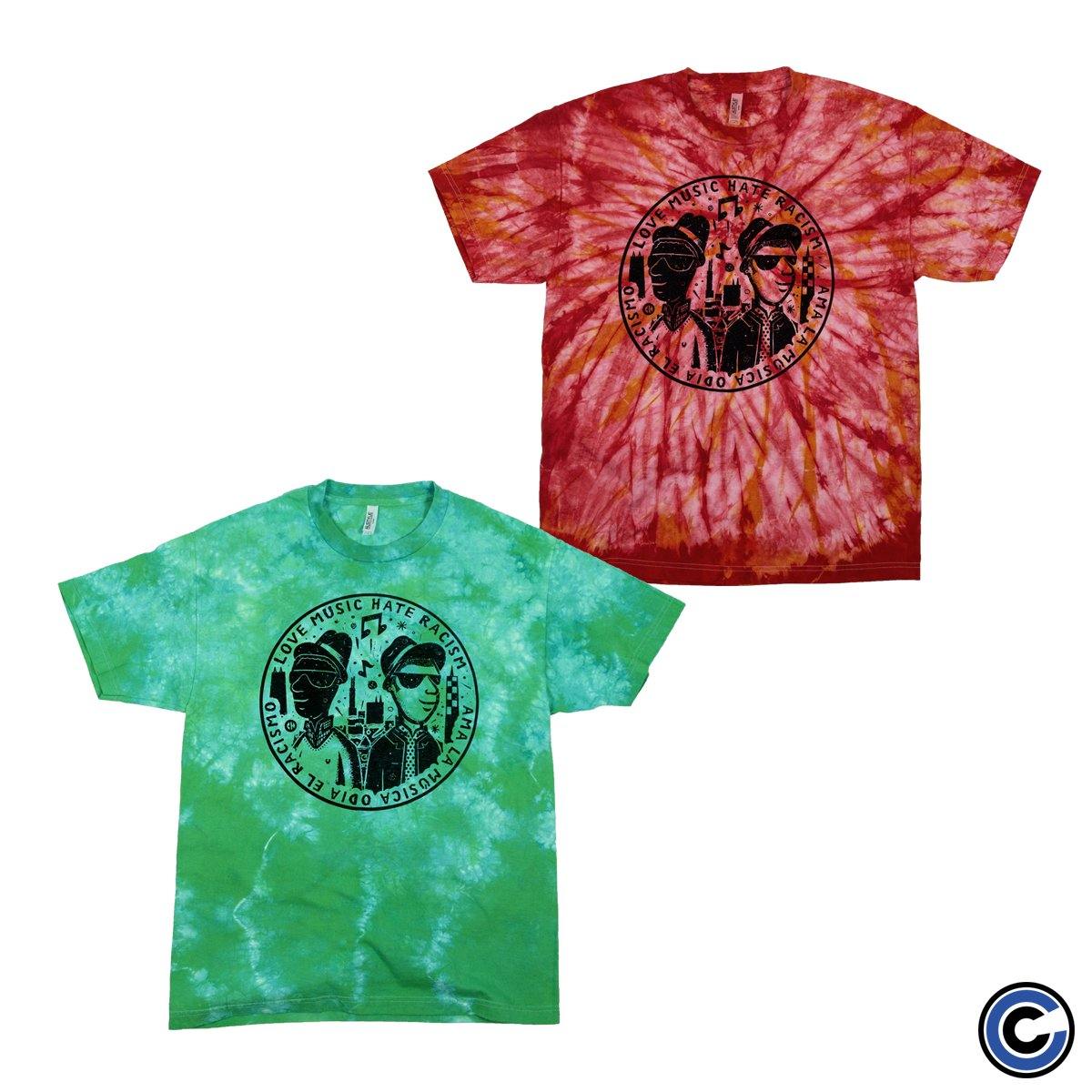 Buy – "Racism Is Ignorance" Charity Tie-Dye Shirt – Band & Music Merch – Cold Cuts Merch